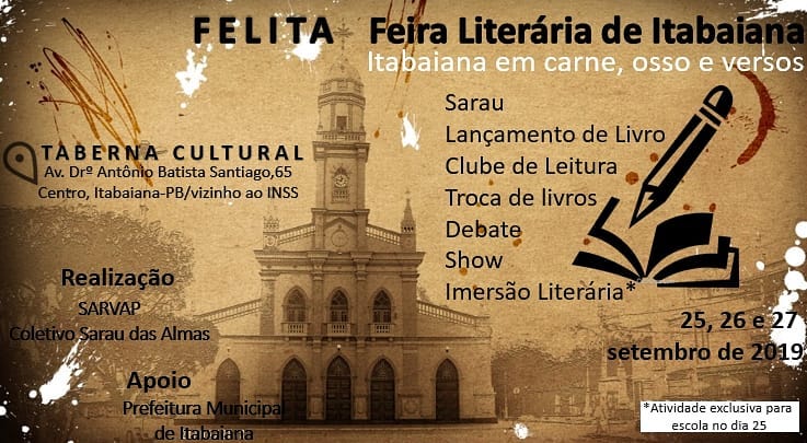 Photo of Poetas acadêmicos lançam livros e folhetos na Feira Literária de Itabaiana