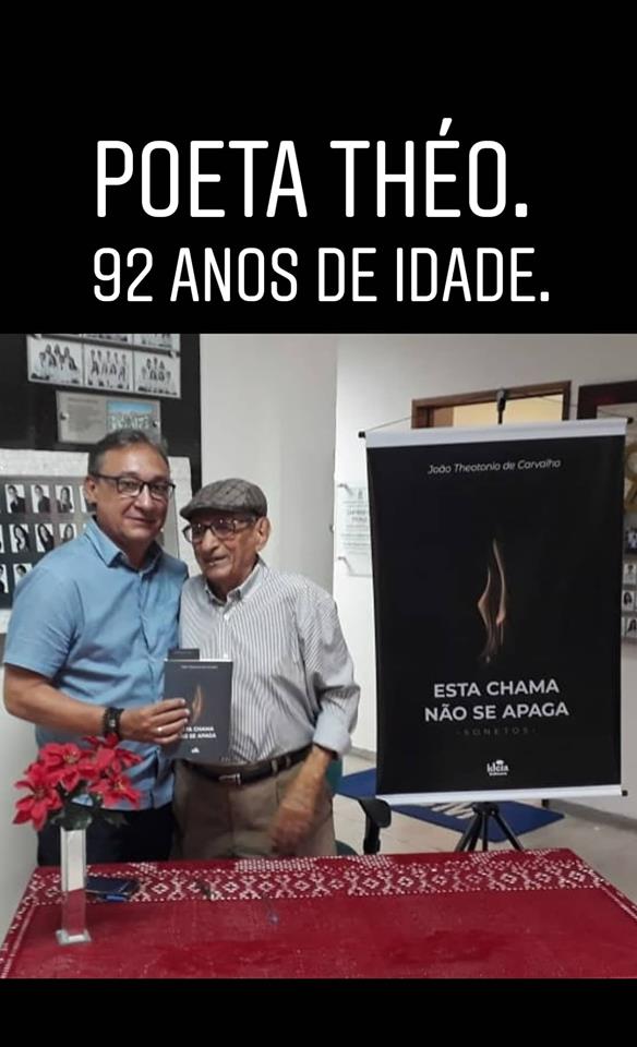 Photo of Poeta Theo comemora 92 anos com lançamento de livro no Centro de Ciências Médicas da UFPB