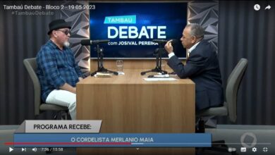 Photo of Merlanio Maia concede entrevista na TV e divulga Feira de Cordel