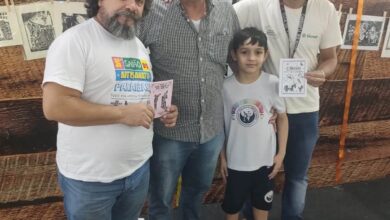 Photo of Ex-prefeito de Livramento visita estande da Academia de Cordel no Salão de Artesanato em Campina Grande