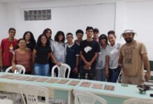 Photo of Grupo cultural de Sapé realiza Oficina de Xilogravura, em parceria com Academia de Cordel